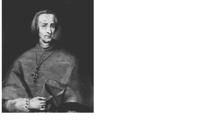 Il Cardinale Vincenzo Malvezzi, olio su tela (1762) - Bologna, Biblioteca Universitaria (Fotofast. Bologna)
