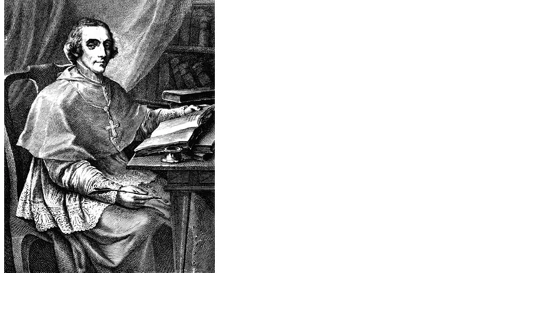 Il Cardinale Carlo Oppizzoni. Da una stampa eseguita nel 1814 - Bologna, Accademia Filarmonica